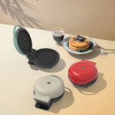 Nutricook, Mini Waffle Maker, Beige