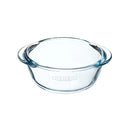 Pyrex, Cook & Heat Glass Round Dish With Lid 1.1 L