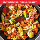 Tefal, D5224582 Resist Intense – Stewpot 22cm + Glass Lid