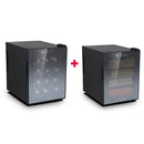 G3 Ferrari, Humidor Cigar Humidifier 250 Cigars + G3 Ferrari Wine Cooler 12 Bottles