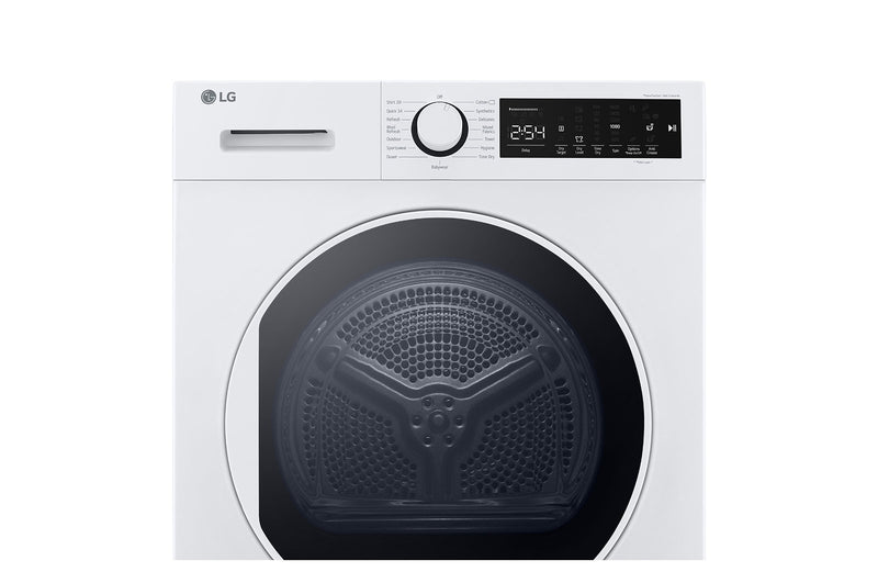 LG, Heat Pump Dryer, 8kg Capacity, A++, White