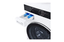 LG, Single Unit Front Load 21/16kg LG WashTower™ with Centre Control™, White