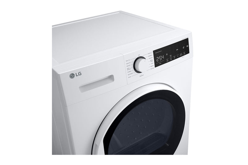 LG, Heat Pump Dryer, 8kg Capacity, A++, White