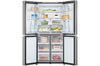 LG, Four Door Refregirator , 464L Net Capacity Silver Color,Door Cooling+™, Multi Air Flow