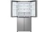 LG, Four Door Refregirator , 464L Net Capacity Silver Color,Door Cooling+™, Multi Air Flow