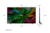 LG, 100 inch LG QNED evo AI QNED86 4K 120Hz Smart TV AI Magic remote webOS25 2025