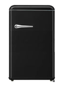 Campomatic, Vintage Retro Refrigerator With Freezer, 6 Feet, Black