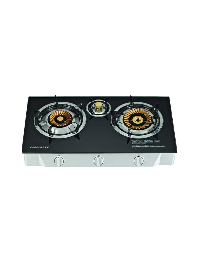 Campomatic, Gas Cooker 3 Brass Burners