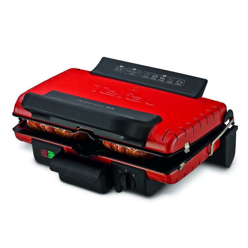 Tefal, GC302528 Contact Grill 1700 Watts, Red