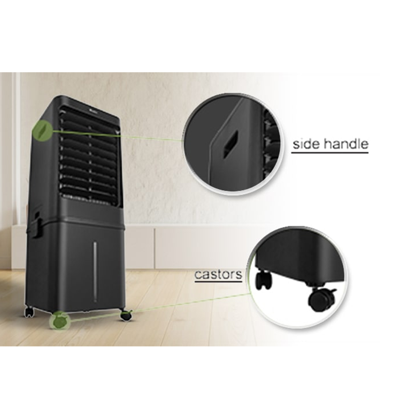 Gree 3-in-1 Air Cooler, Humidifier and Purifier, KSWK-6001DGL 60L, Black