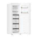 Haier, No Frost Air Cooling Convertible Refrigerator-Freezer – White, 2 Glass Shelves, 2 Drawers & 2 Huge Drawers