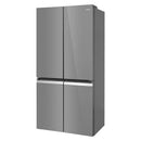 Haier, Four Doors Refrigerator Gray Glass Door 636L