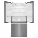 Haier, Four Doors Refrigerator Gray Glass Door 636L