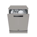 Haier, Freestanding Dishwasher 13 Place Settings Silver Color