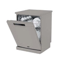 Haier, Freestanding Dishwasher 13 Place Settings Silver Color