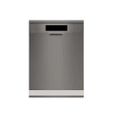 Haier, Freestanding Dishwasher 13 Place Settings Silver Color