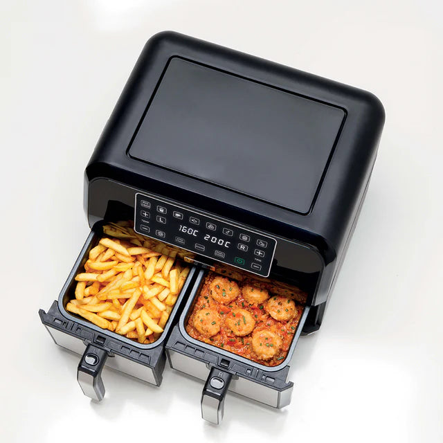 Kenwood, Air Fryer 8L Healthy Fry Dual - HFM75.000MB