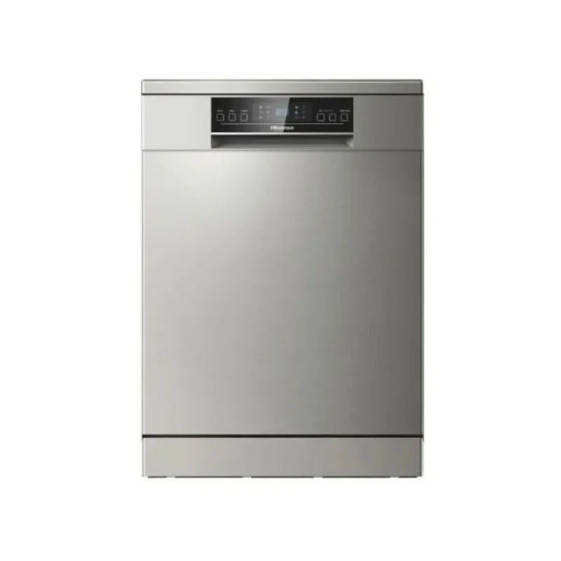 Hisense, HS623E90G Dishwasher Free Standing 15 Place Setting With 6 Programs Silver