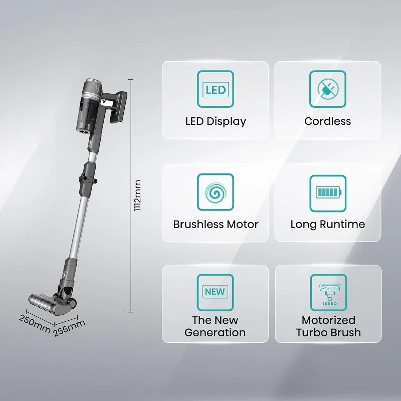 Hisense, HVC6464A Cordless Broom Vacuum Cleaner