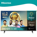 Hisense, 43″ Full HD Smart LED TV 43A4Q