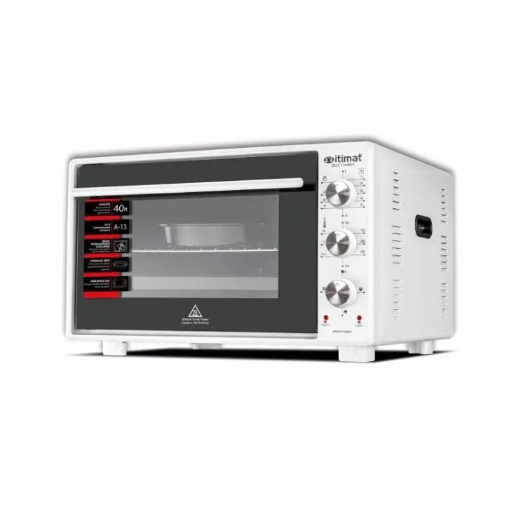 Itimat, I-08TTFLWH Electrical Oven 40 LT