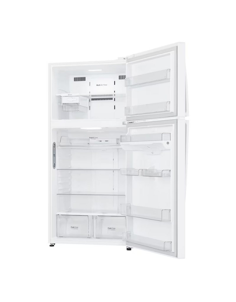 LG, Top Freezer Refrigerator 630L Gross Capacity, Inverter Linear Compressor, DoorCooling⁺™, Hygiene FRESH+™ , White Color.