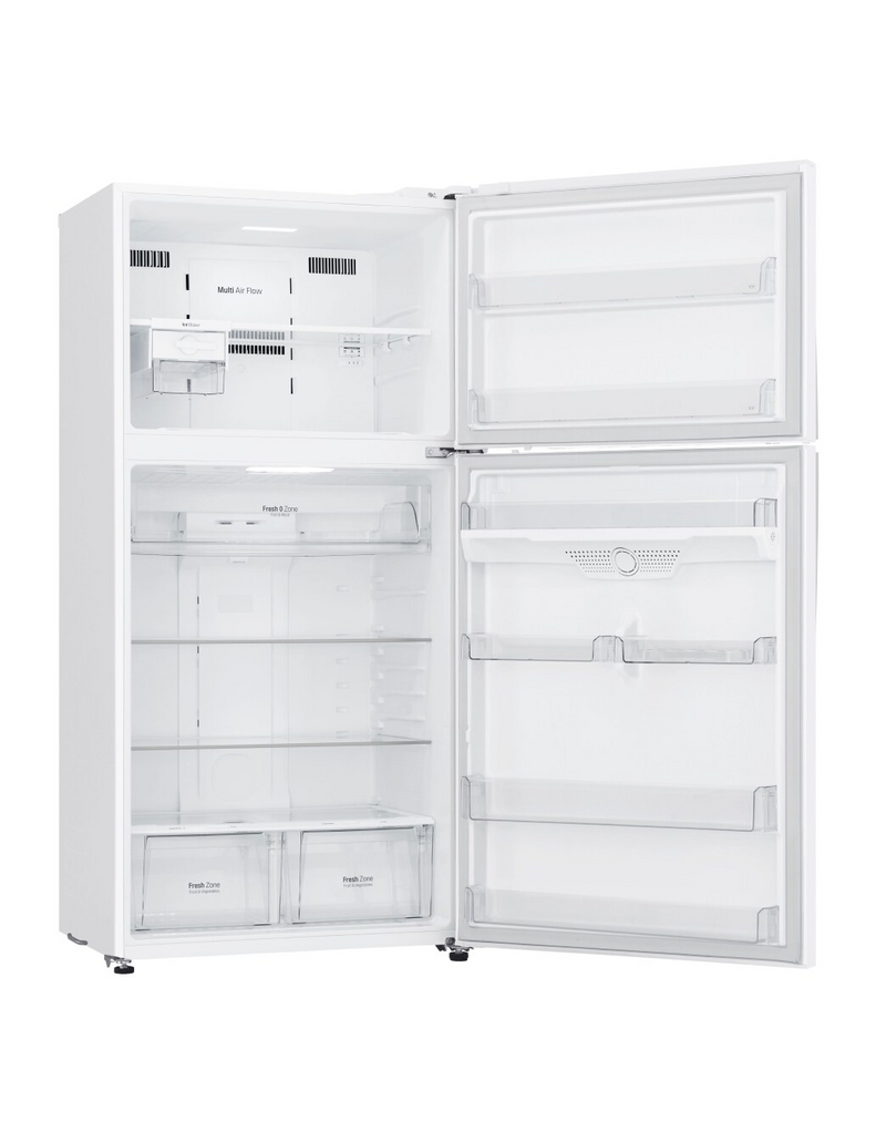 LG, Top Freezer Refrigerator 630L Gross Capacity, Inverter Linear Compressor, DoorCooling⁺™, Hygiene FRESH+™ , White Color.