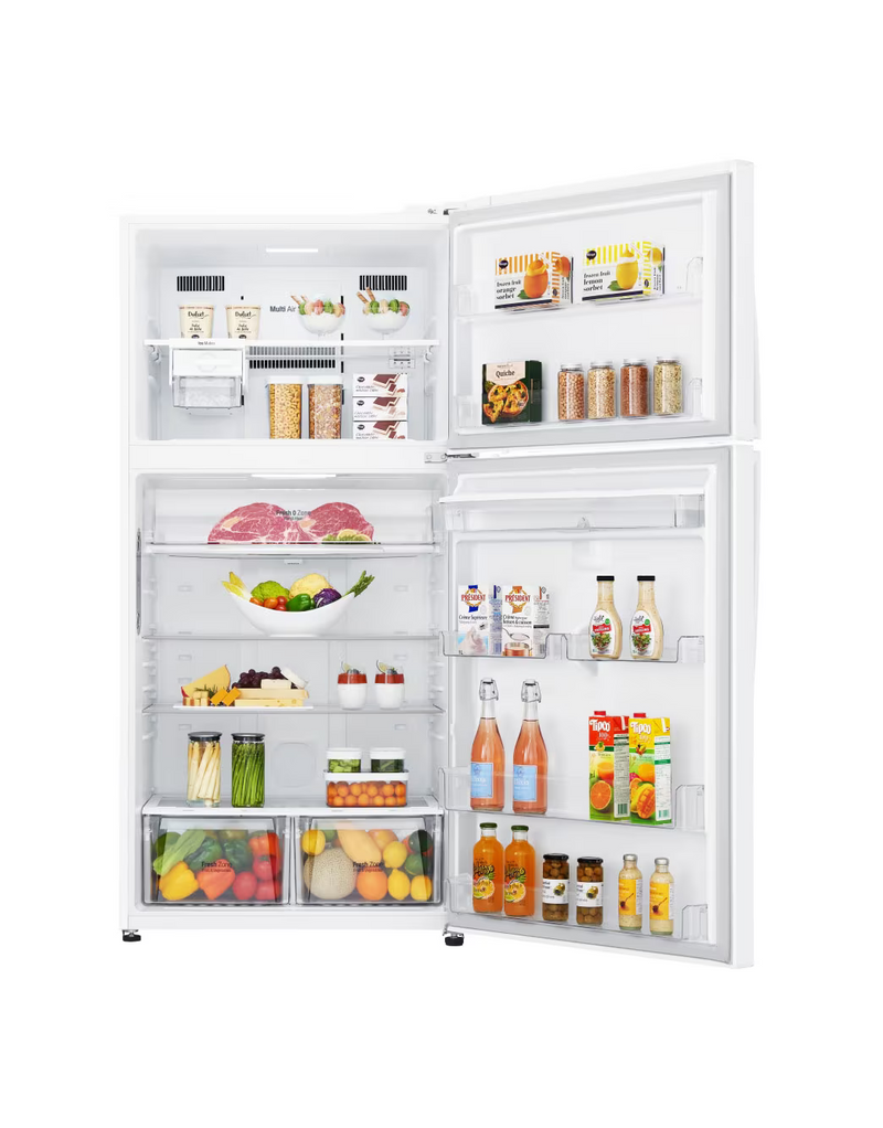 LG, Top Freezer Refrigerator 630L Gross Capacity, Inverter Linear Compressor, DoorCooling⁺™, Hygiene FRESH+™ , White Color.