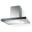Queen Chef, Island Hood Metal Stainless Steel 90 Cm