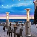 NATURA UPRIGHT ROUND GLASS TUBE HEATER