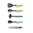Joseph Joseph, Duo 5Pcs Utensil Set With Storage Stand