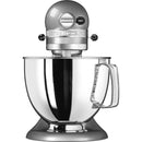 KitchenAid, 5KSM125ECU Stand Mixer 4.8L Counter Silver