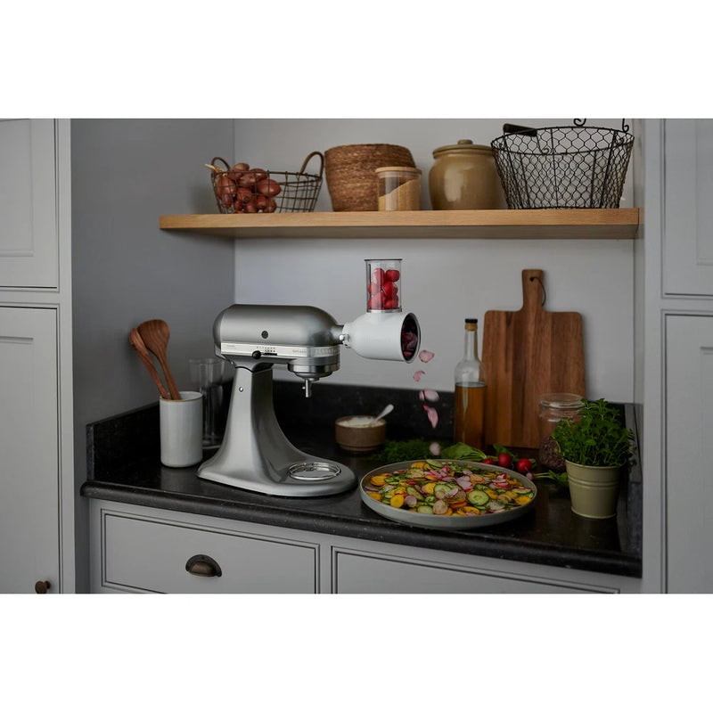 KitchenAid, 5KSM125ECU Stand Mixer 4.8L Counter Silver