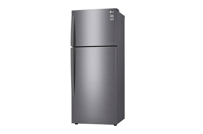 LG, Top Mount Refrigerator, Platinum Silver Color, Smart Inverter Compressor, Door Cooling™, Multi AirFlow