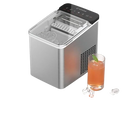 Nutricook, Bullet Ice Maker, 1L Capacity Silver