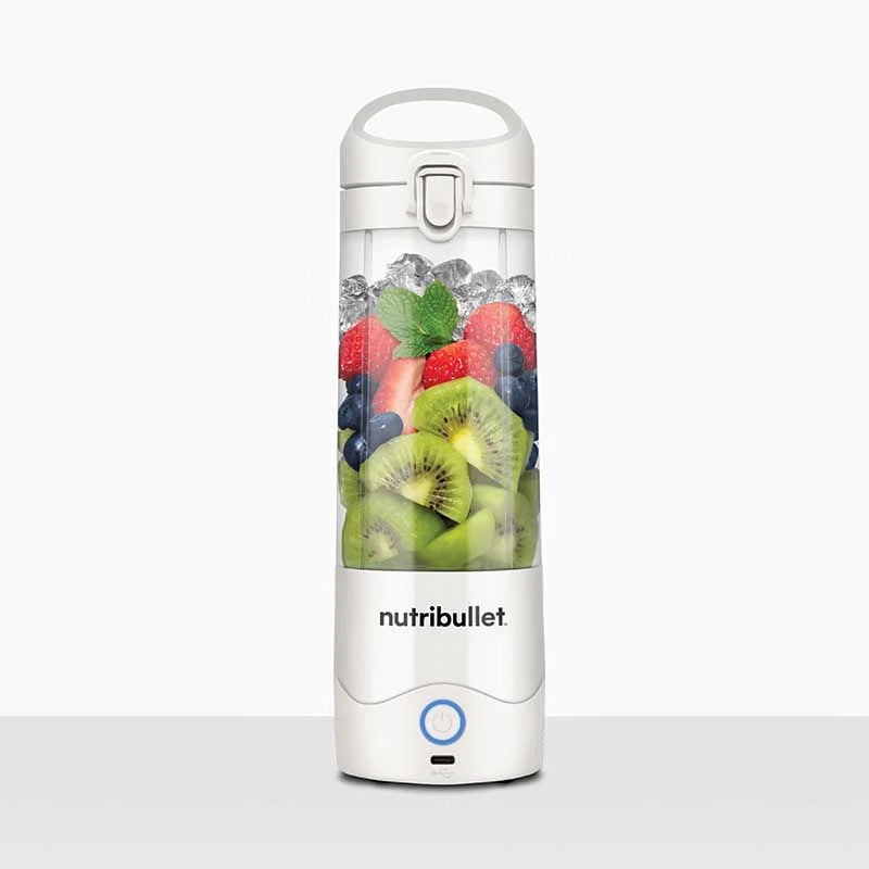 Nutribullet, Portable Cordless Blender 475ml, White