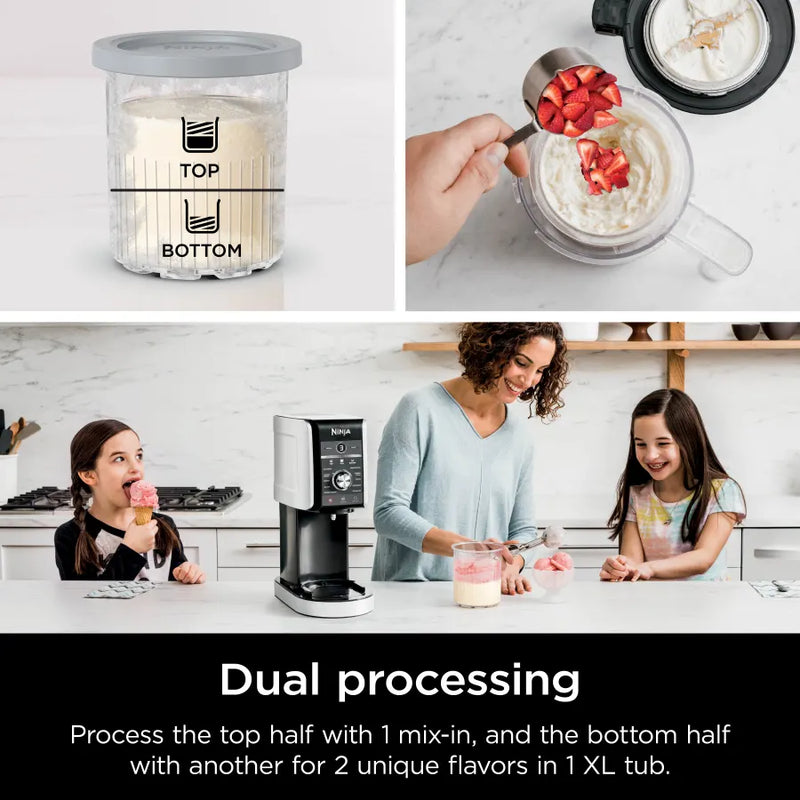 Ninja, CREAMi XL Deluxe 10-in-1 Ice Cream and Frozen Treat Maker