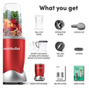 Nutribullet, Multi-function Blender, 600W, 12 Pcs, Red