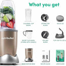 Nutribullet, Multi-function Blender 900W, 10 Pcs, Champagne