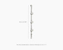 Joseph Joseph, Orderly Ecru Over Door Handbag Storage Holder Adjustable