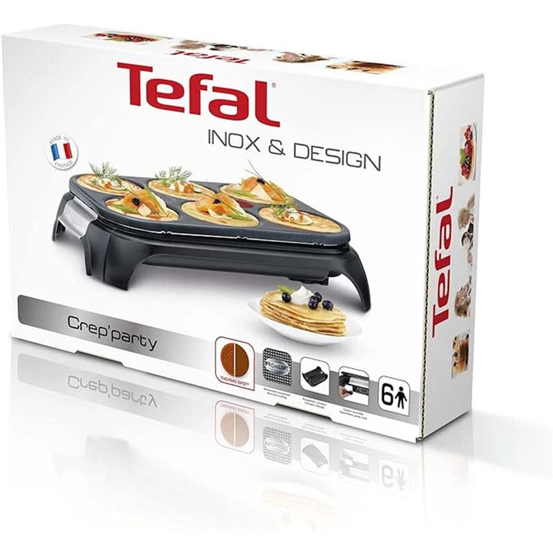 Tefal, Crep’Party Inox & Design Crepe Maker