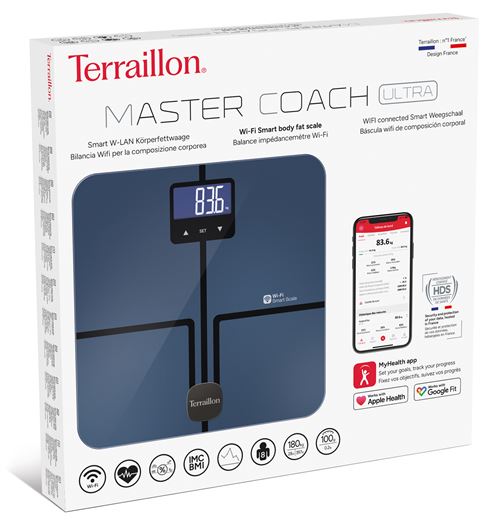 Terraillon, Master Coach Ultra - Wifi Connected Impedance Scale