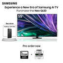 Samsung, Neo QLED 4K QN85D Tizen OS Smart TV (2024) 55"