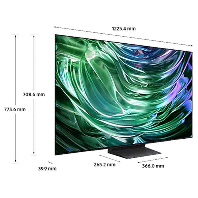 Samsung 65-inch OLED S90D 4K Tizen OS Smart TV, Best Tv deals 2024 for movies and gaming, Crystal clear picture quality, advanced Neural Quantum Processor 4K, LaserSlim Design, and Motion Xcelerator Turbo Pro, stunning visuals with Quantum HDR OLED technology