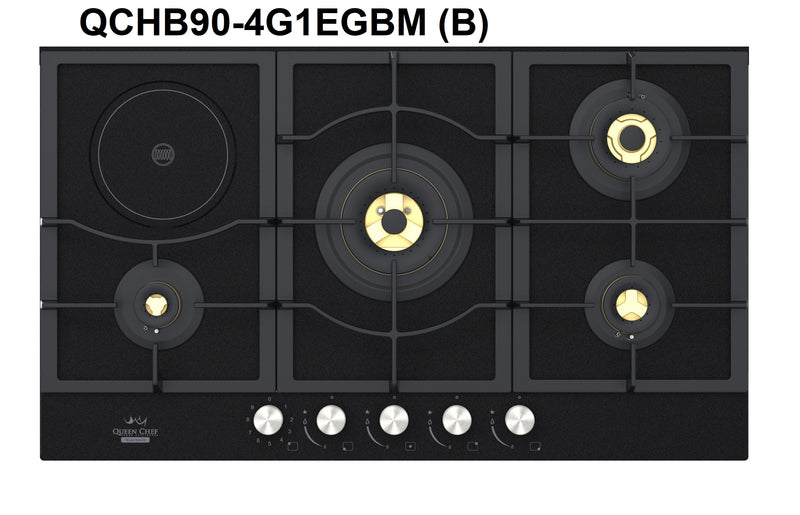 Queen Chef, Electric & Gas Glass Cooktop