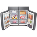 Samsung, RF59A70T0S9/LV French Door Refrigerator, 593L Net Capacity, Refined Inox