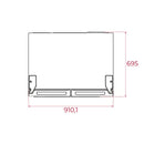 Teka, Freestanding Multi-Door Refrigerator Freezer