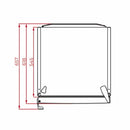 Teka, No Frost Larder Freezer with Reversible Door. 185x60 cm
