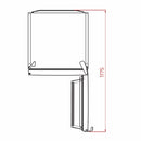 Teka, No Frost Larder Freezer with Reversible Door. 185x60 cm