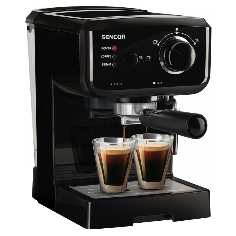 Sencor, Espresso Machine 1140W, 1.5L tank